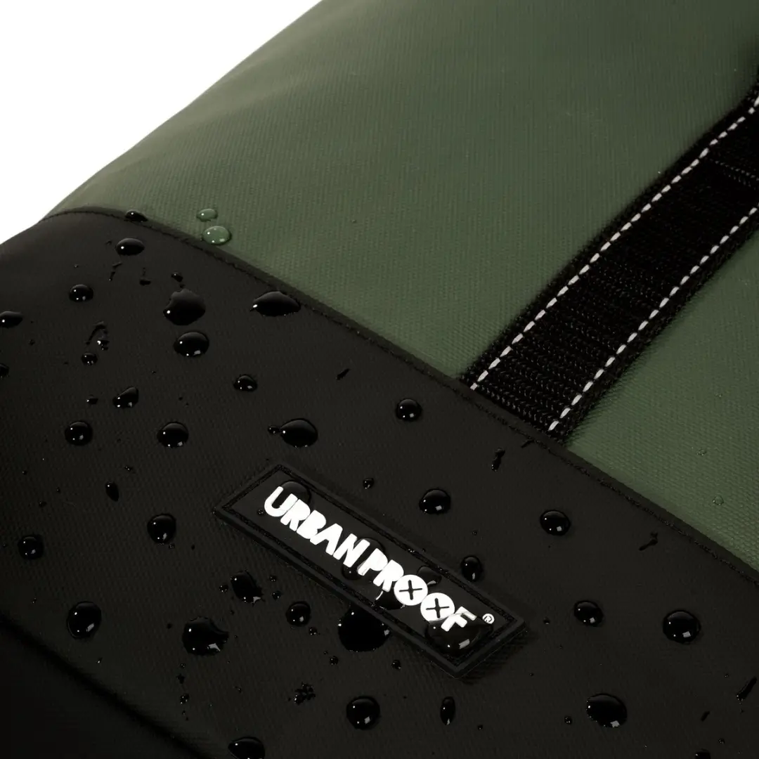 Urban Proof Rolltop Dubbele Fietstas 38L - Groen - afbeelding 5 van 6