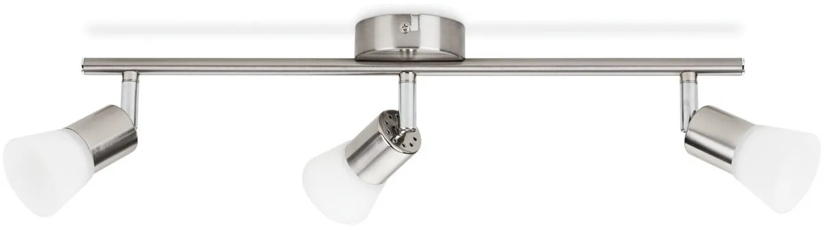 Philips LED Opbouwspot Essentials Decagon 3x4.3W Warm Wit