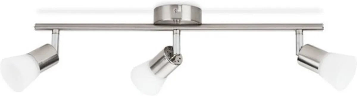 Philips LED Opbouwspot Essentials Decagon 3x4.3W Warm Wit