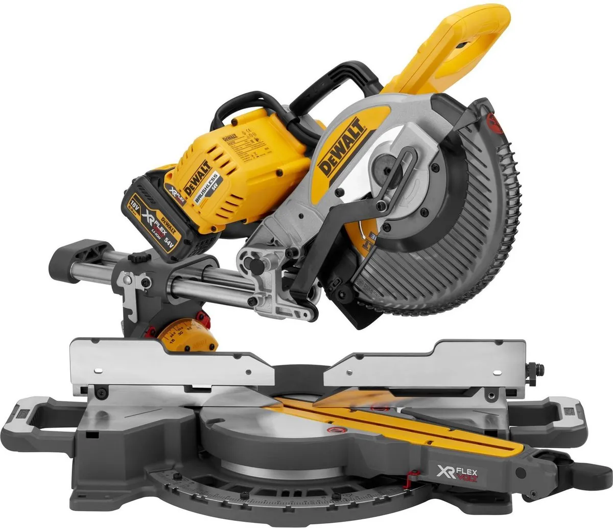 DeWalt DCS727T2 FlexVolt Accu Afkortzaag 250mm - 54V 6.0Ah