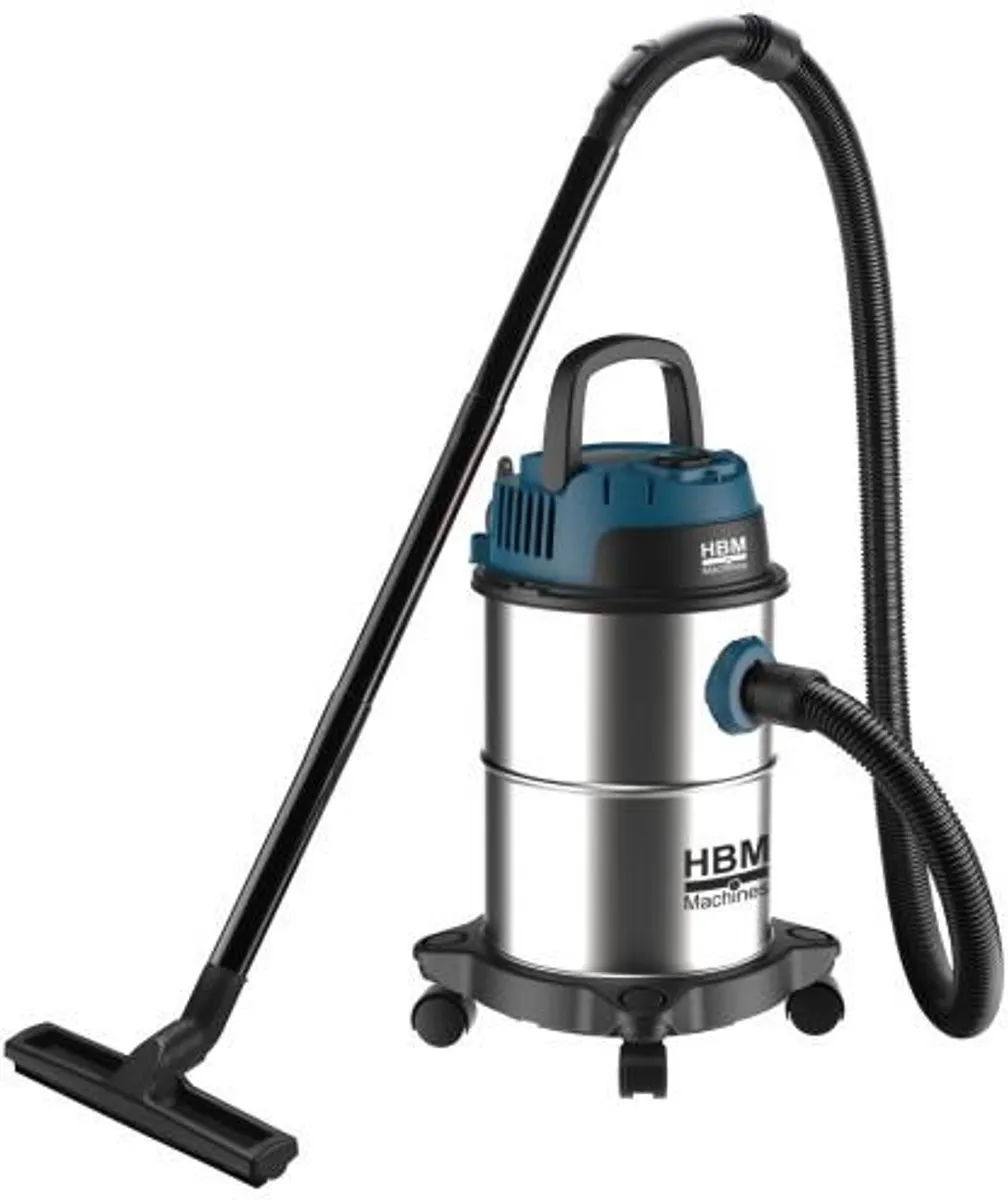 HBM Bouwstofzuiger Nat/Droog H134542 1000W - 15L