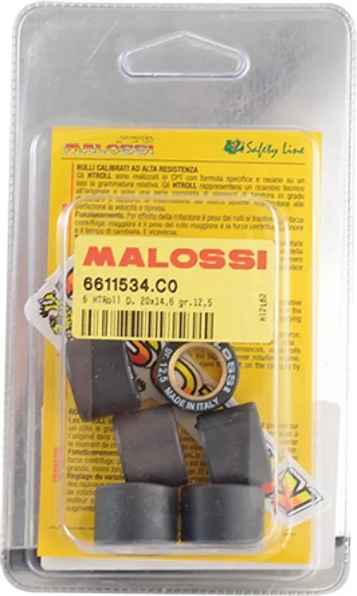 malossi variator roller voor malaguti 160 centro scooter 2009 tot 2012 nieuw