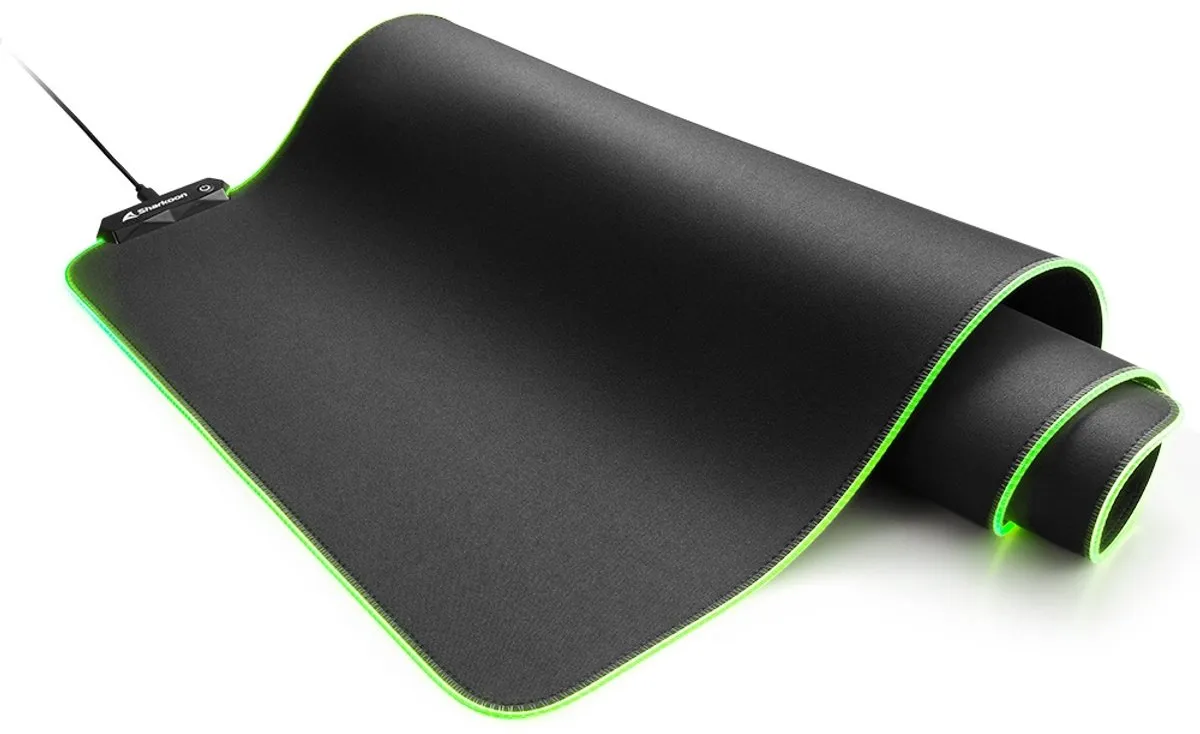 Sharkoon 1337 RGB V2 Game-muismat Zwart