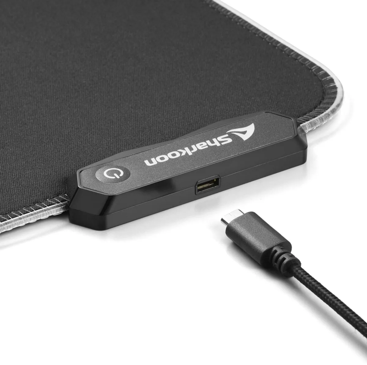 Sharkoon 1337 RGB V2 Game-muismat Zwart