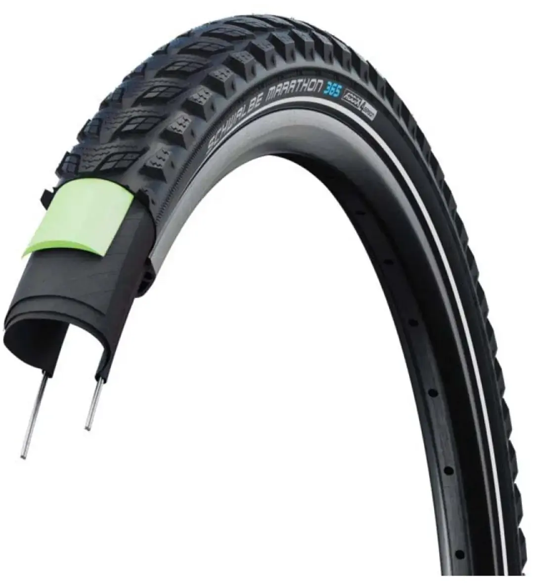 Schwalbe Marathon 365 28´´ X 2.15 Stevige Urbanband Zilver 28´´ x 2.15