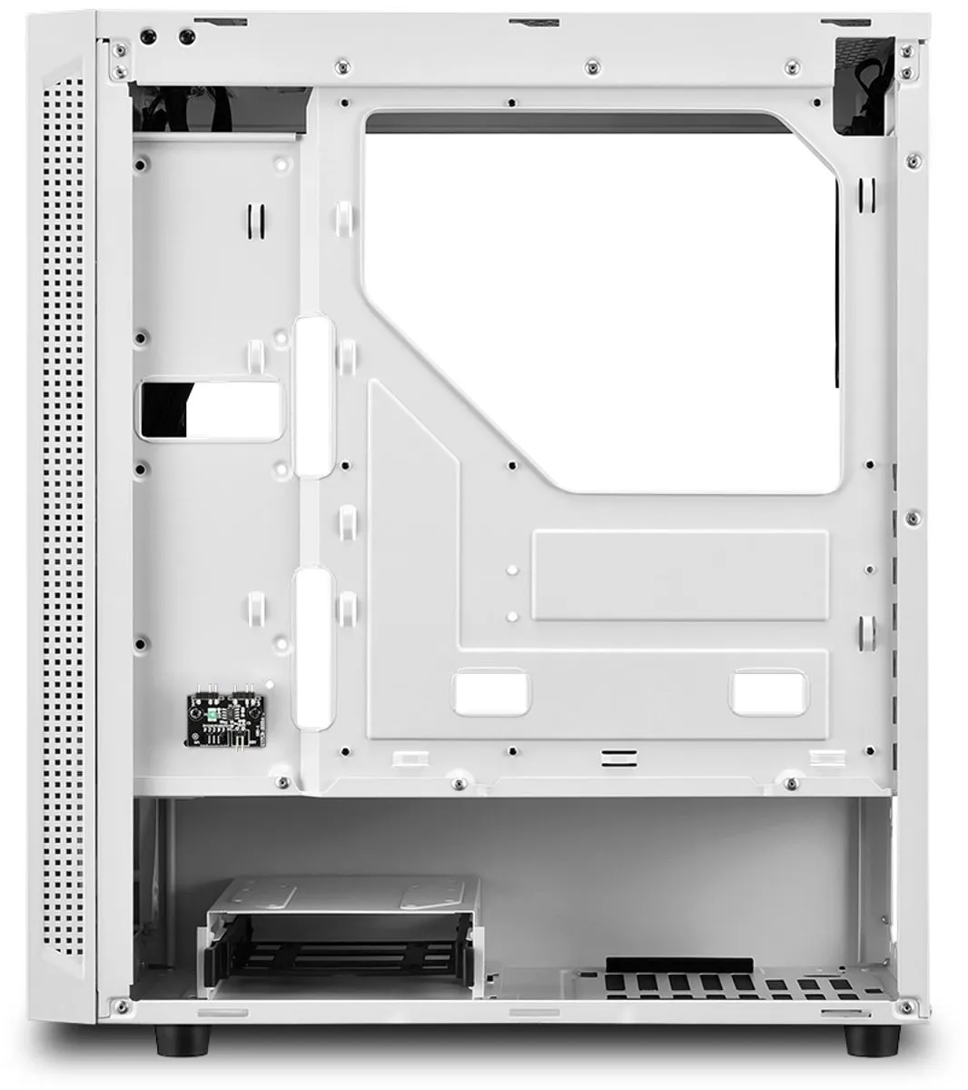 Sharkoon RGB Slider ATX Semi-tower - 1x 2.5"/3.5" Bay - afbeelding 6 van 6