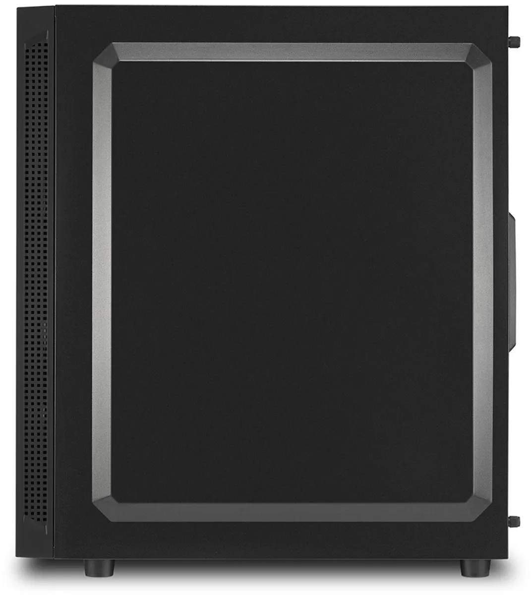 Sharkoon RGB Slider ATX Semi-tower - 1x 2.5"/3.5" Bay