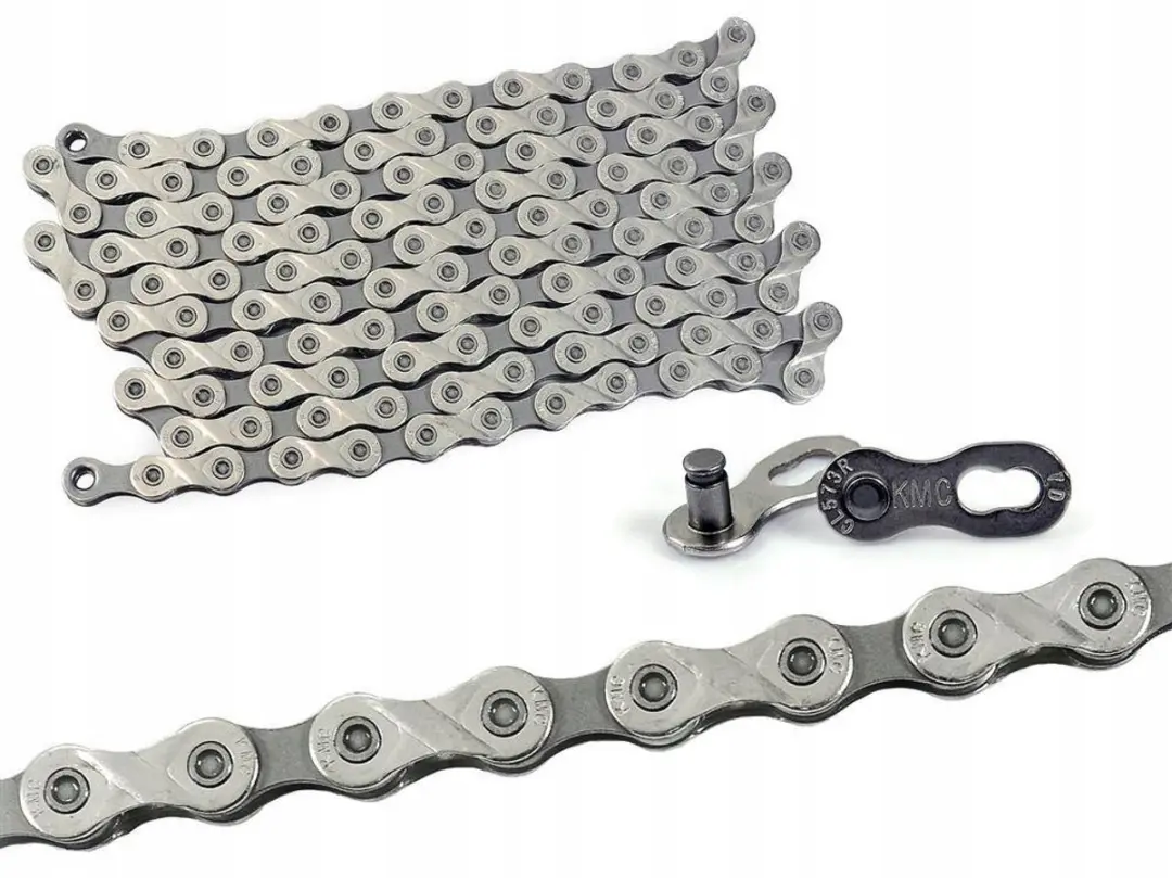 KMC X8.93 Fietsketting Nikkel 116 schakels 6/7/8 versnellingen + ontbrekende sch