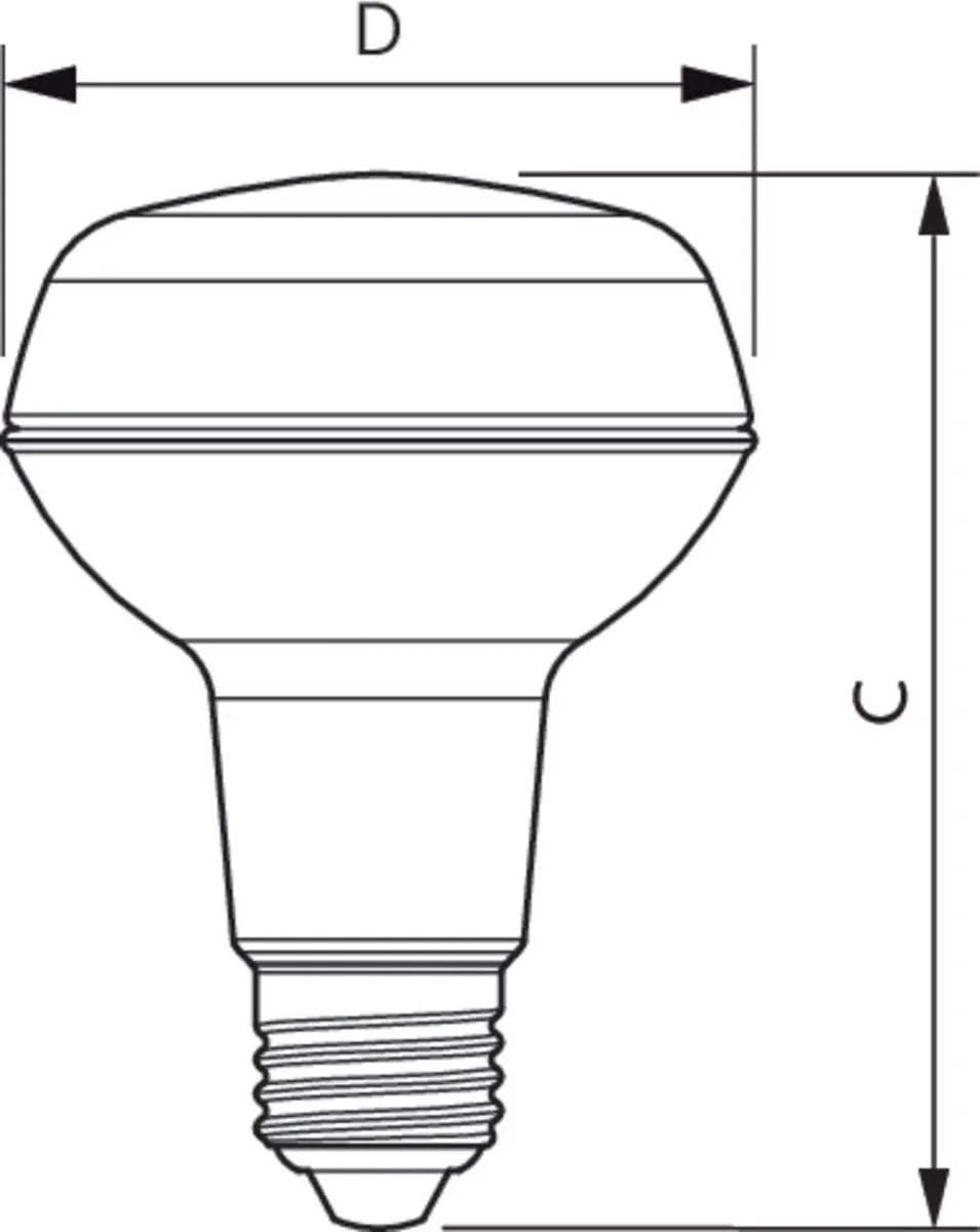 Philips CorePro LED-lamp E3BY4 - 8W - Mat - 2700K