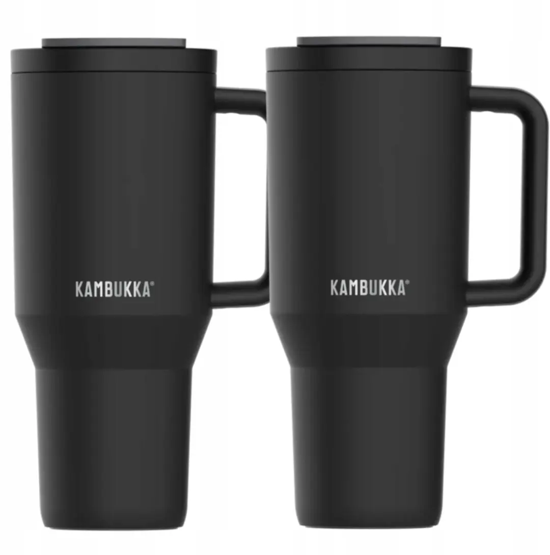 2x Thermosbeker Rio 950ml met Rietje