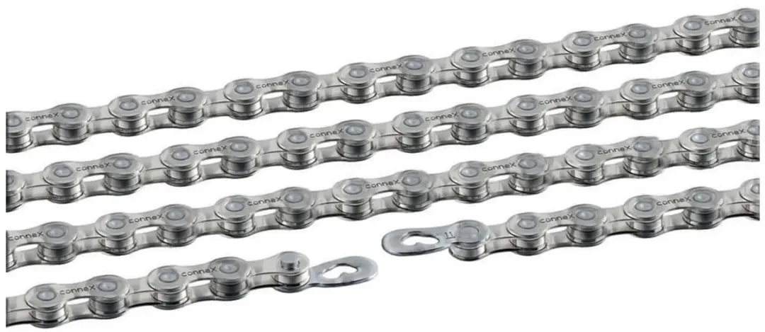 Connex Wax 11s Sw Ketting Zilver 126 Links