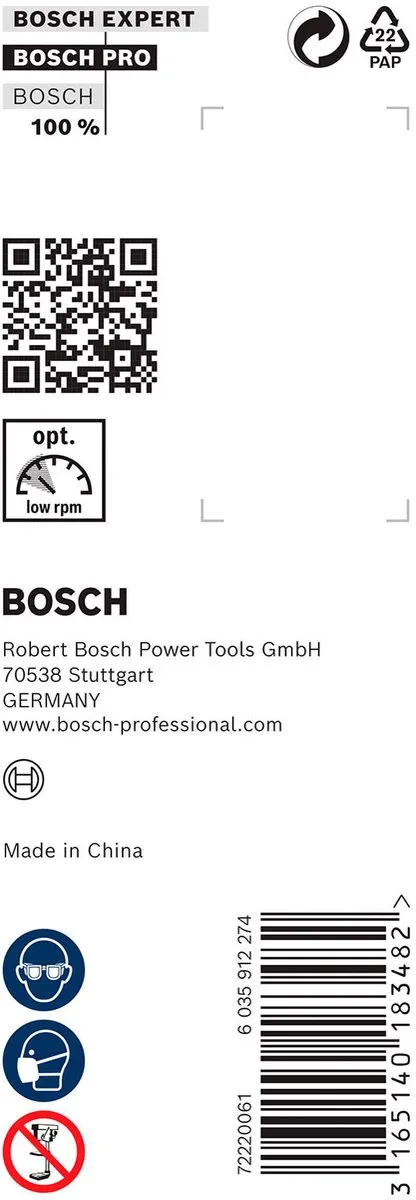 Bosch Professional Slangenboor 32x235mm - Hout - MPN 2608597639
