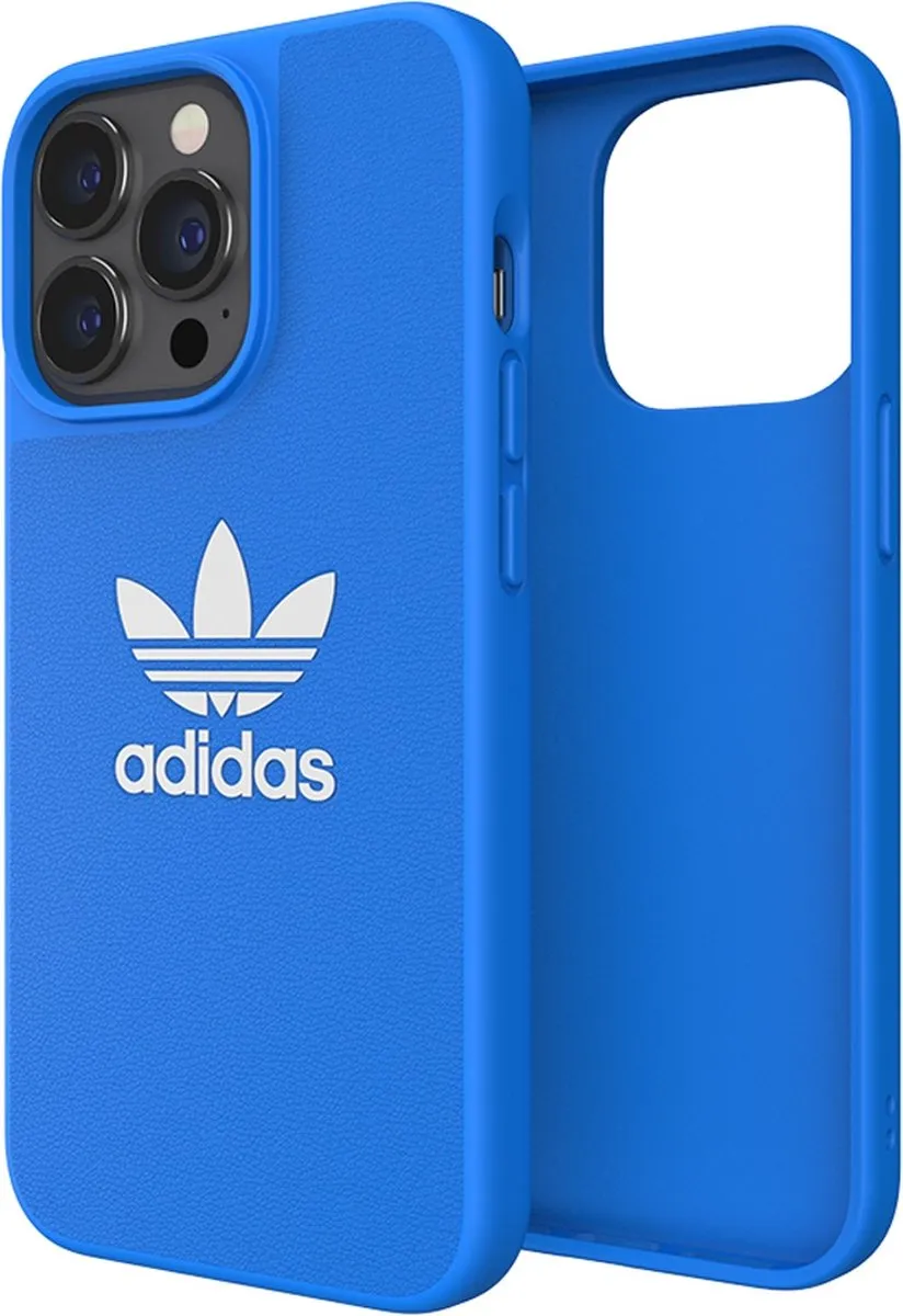Adidas Trefoil Back Case iPhone 13 Pro - Blauw