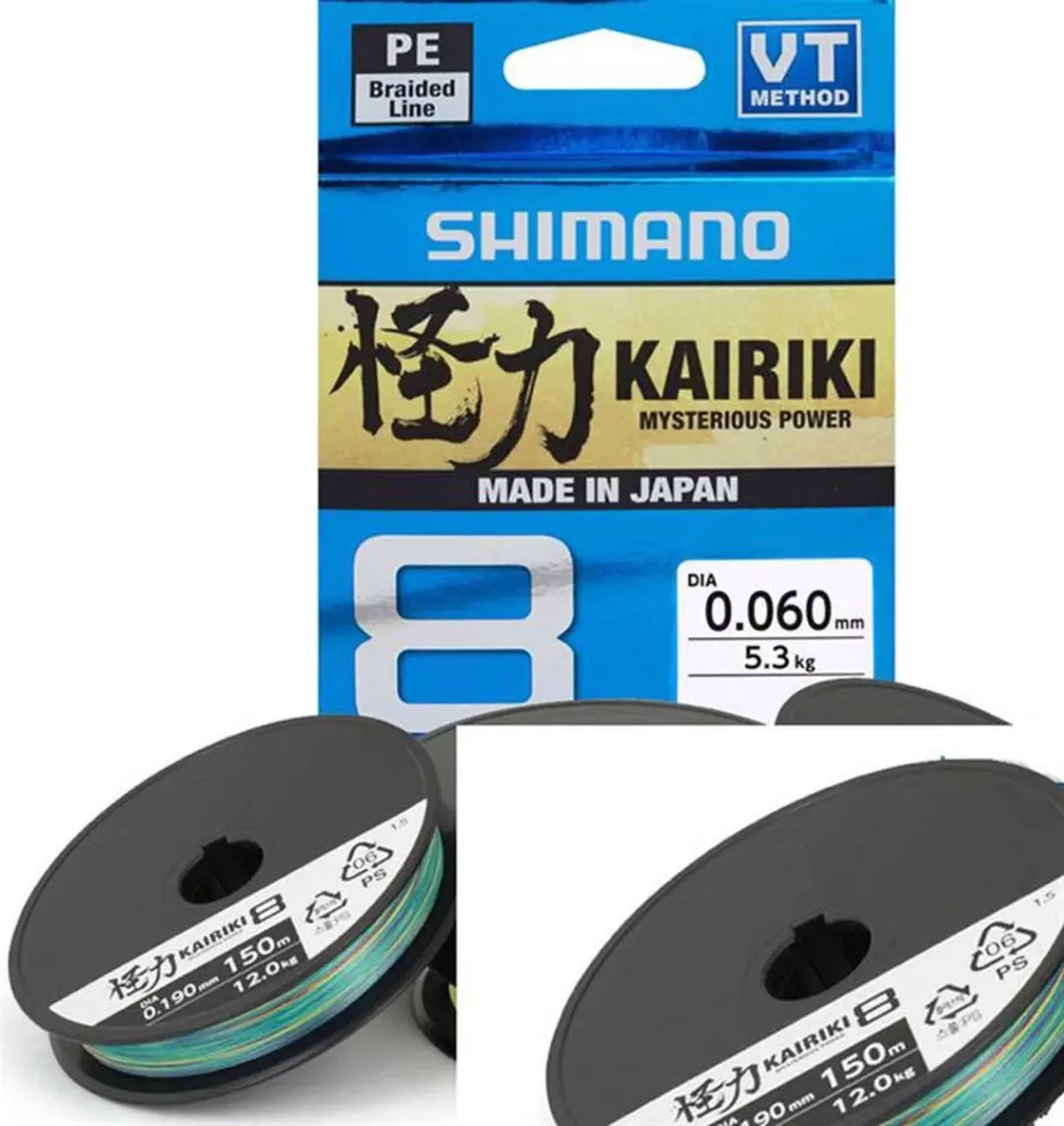 Shimano Fishing Kariki 8 Gevlochten Vislijn 300 M Veelkleurig 0.350 mm