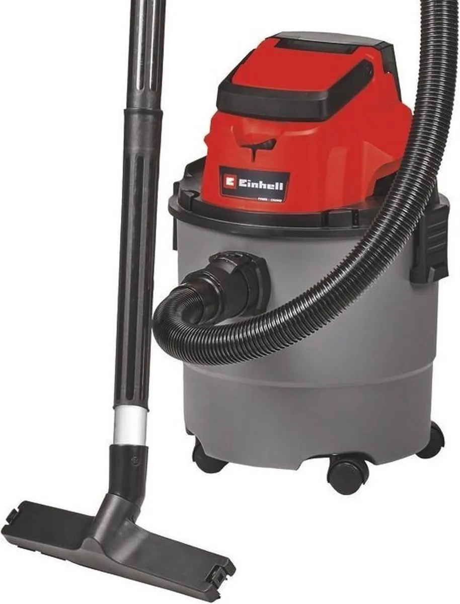 Einhell TC-VC 18/15 Li Solo Accu Nat-/Droogzuiger 15L - Blaasfunctie