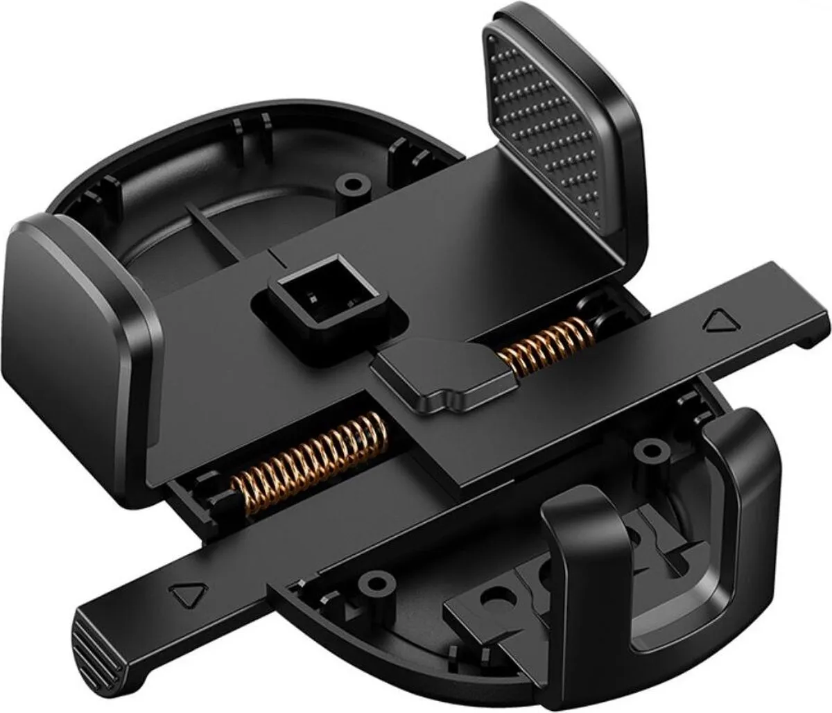Baseus Telefoonhouder Ventilatierooster Zwart - Universeel