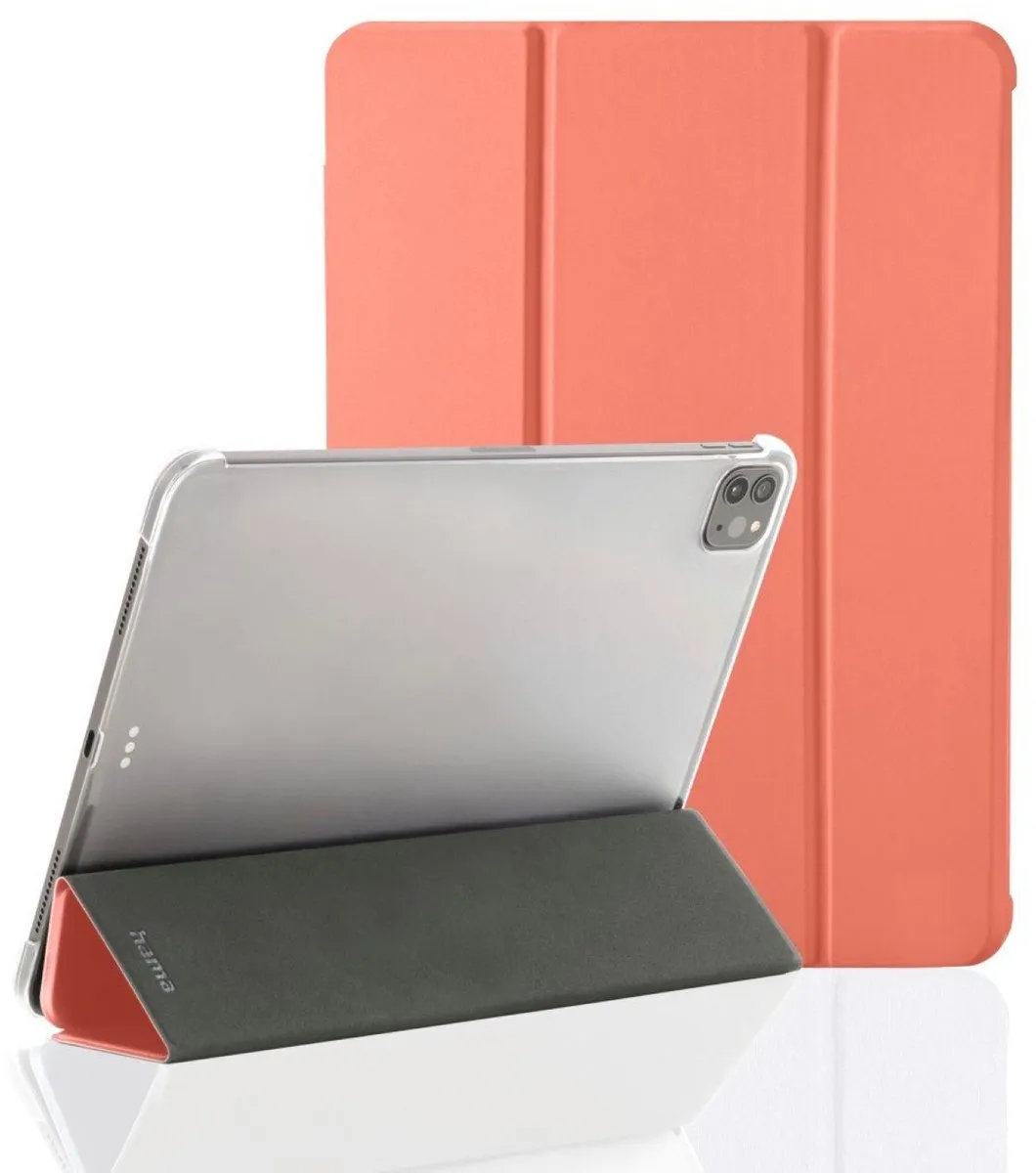 Hama Tablethoes Fold Clear iPad Pro 11 - Koraal