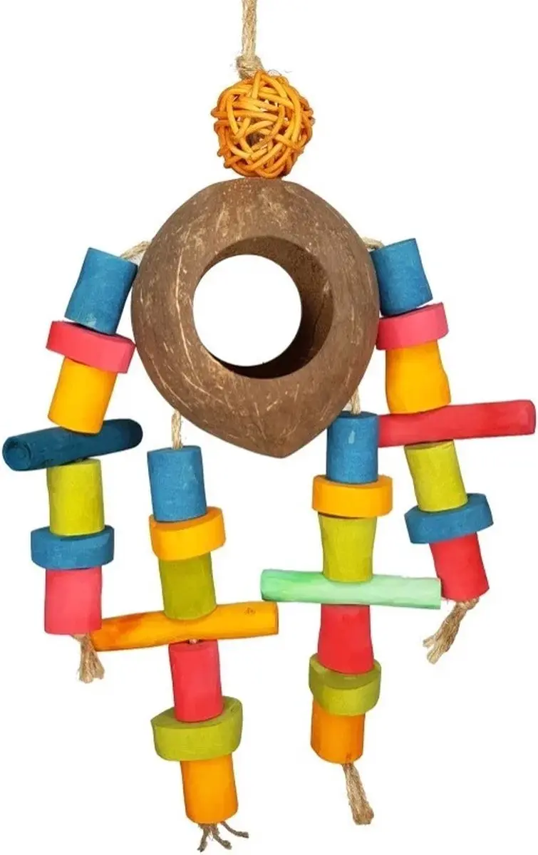 Coco robot nest papegaaienspeelgoed