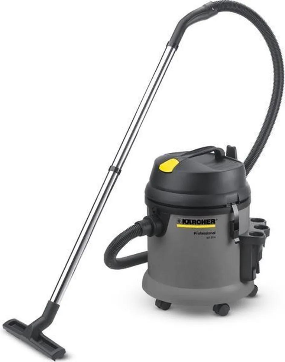 Kärcher NT 27/1 Professional Nat/Droog stofzuiger - 1380 W - 27 liter - Kunststof reservoir - PES-Patroonfilter
