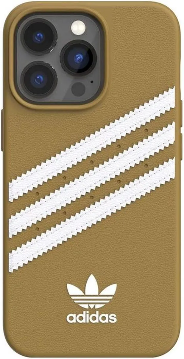Adidas 3-Stripes Back Case Goud - iPhone 13 Pro Max