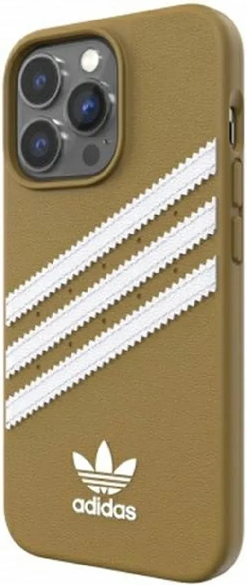 Adidas 3-Stripes Back Case Goud - iPhone 13 Pro Max