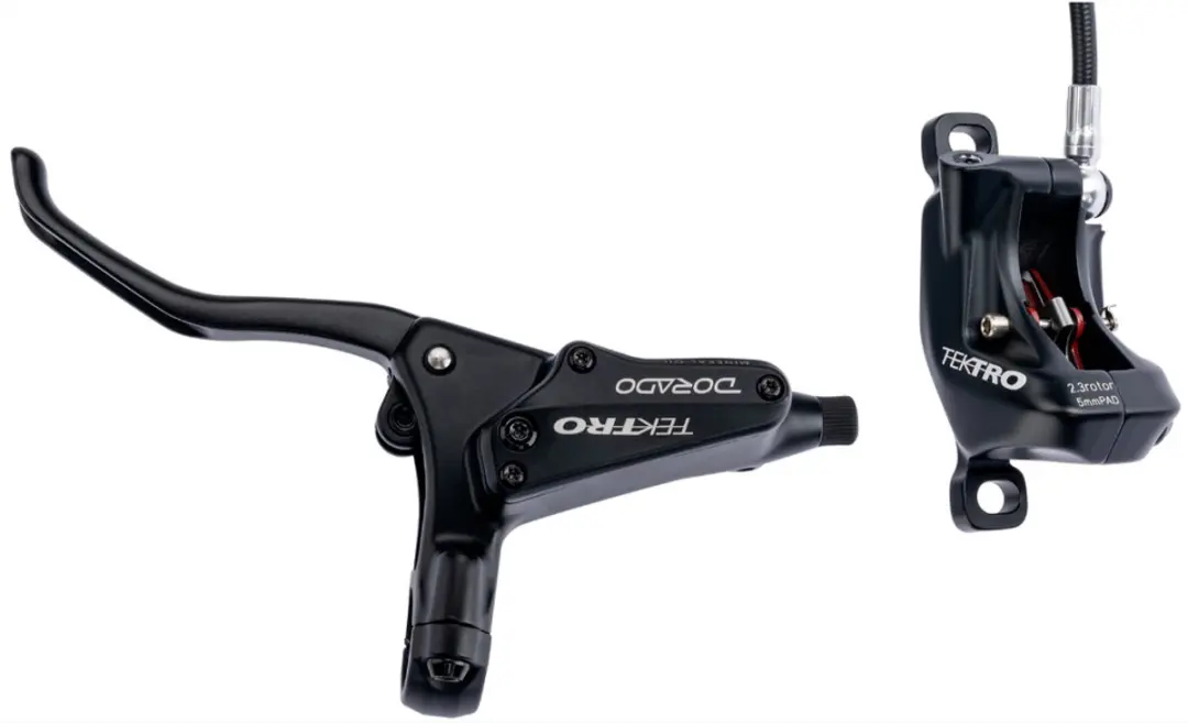 Tektro Dorado 4p Hd-m737 Hydraulic 4 Piston Voorrem Goud