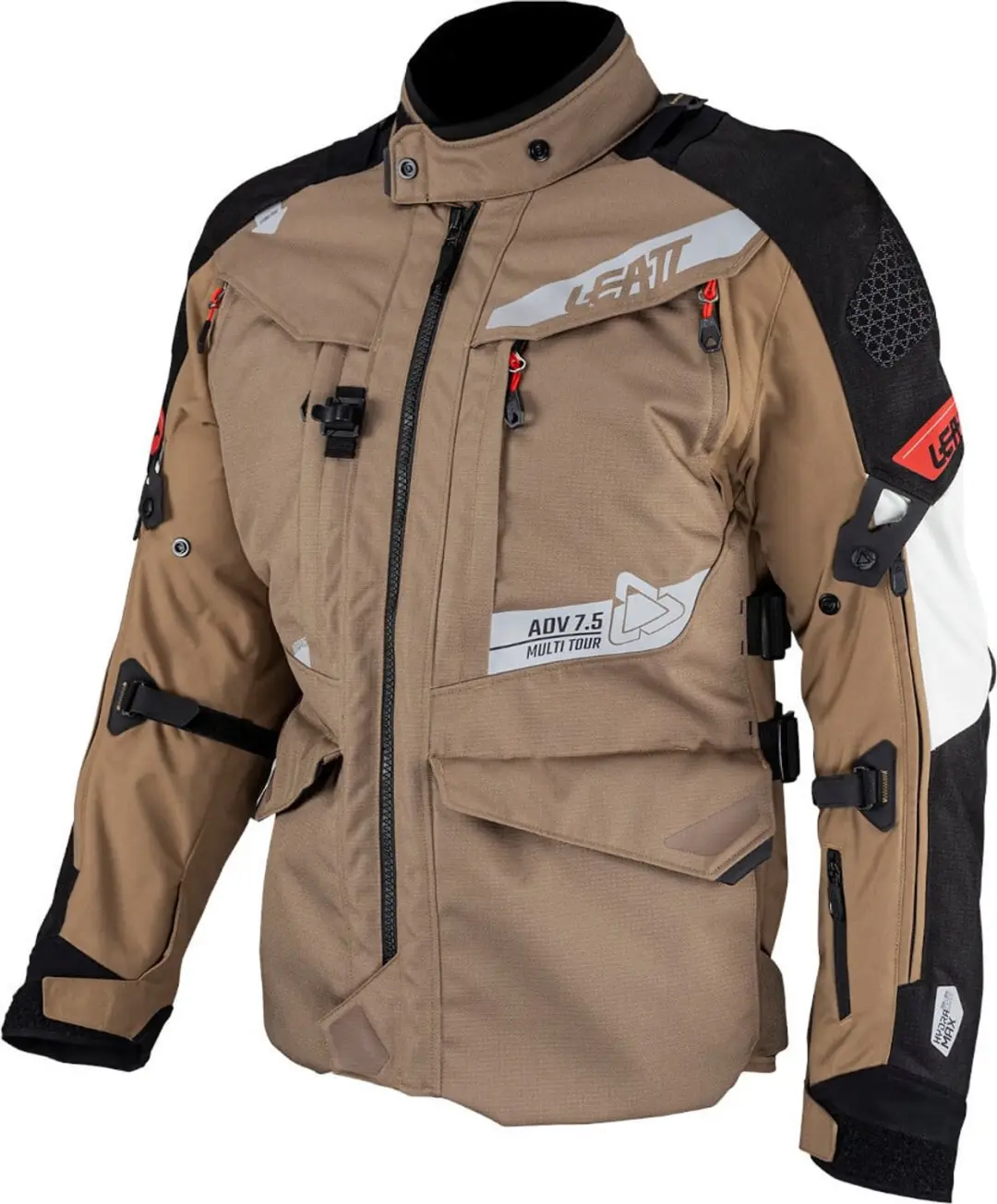 Leatt ADV MultiTour 7.5 Woestijn Bruin Zwart Waterdichte Textieljas