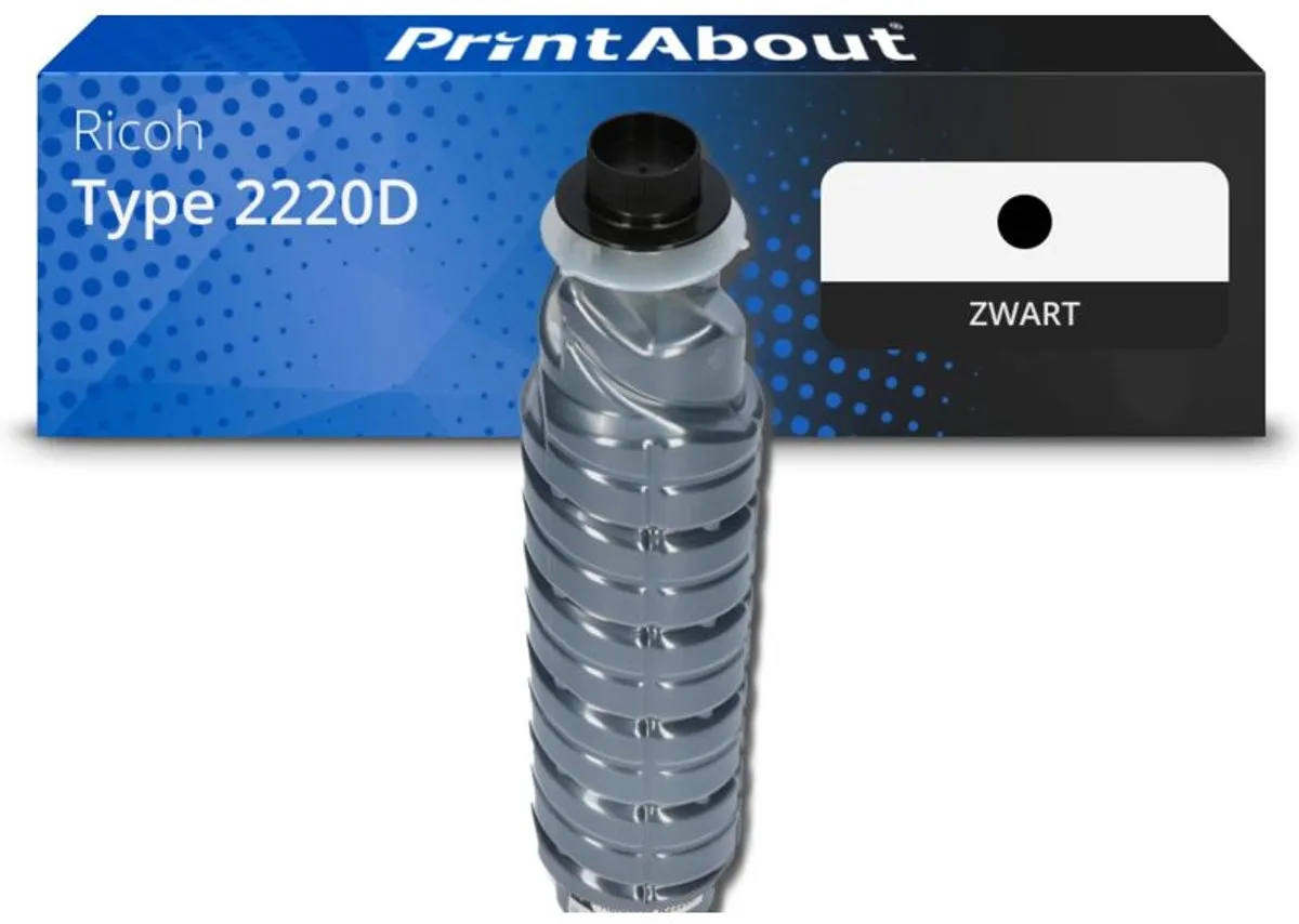 PrintAbout Ricoh Type 2220D-PA Toner Zwart