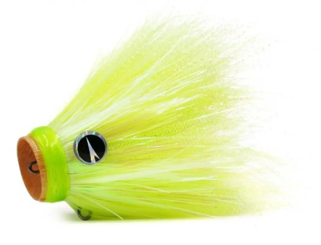 VMC Mustache Rig X1 M Loodkop 20g - UV Chartreuse - afbeelding 4 van 4