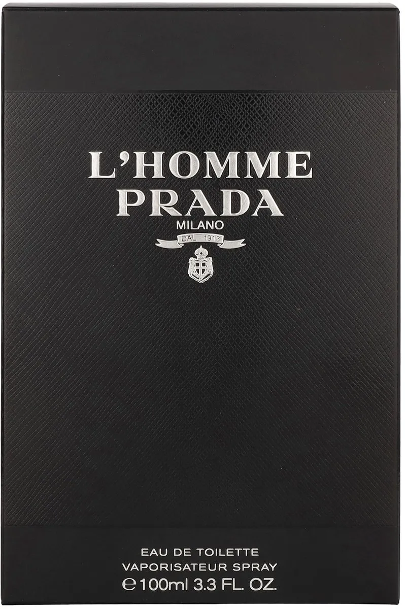 Prada L'Homme 100 ml - Eau de Toilette - Herenparfum