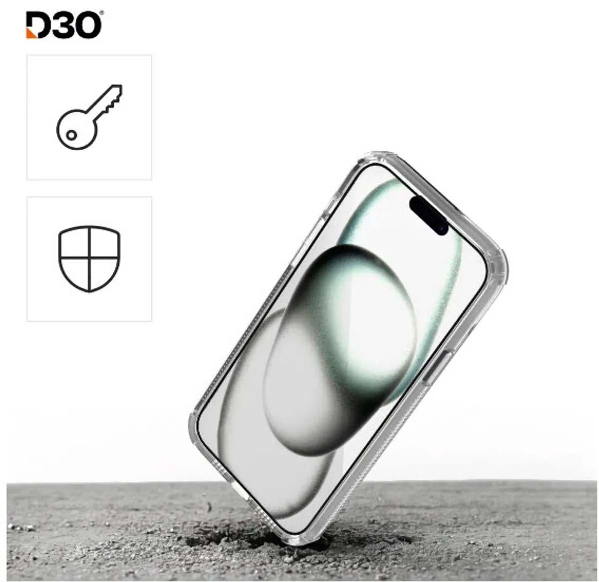 Hama Extreme Protect Screenprotector iPhone 15 Pro - Met montagehulp