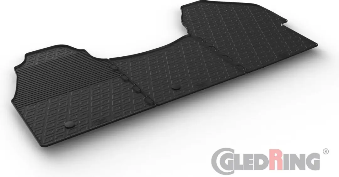 Gledring Rubbermatten passend voor Mercedes Sprinter Furgon 910 Cargo 5/2018- (G