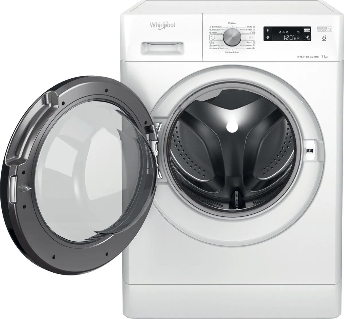 Whirlpool FFS7259BEE Wasmachine 7kg 1200 RPM - Wit