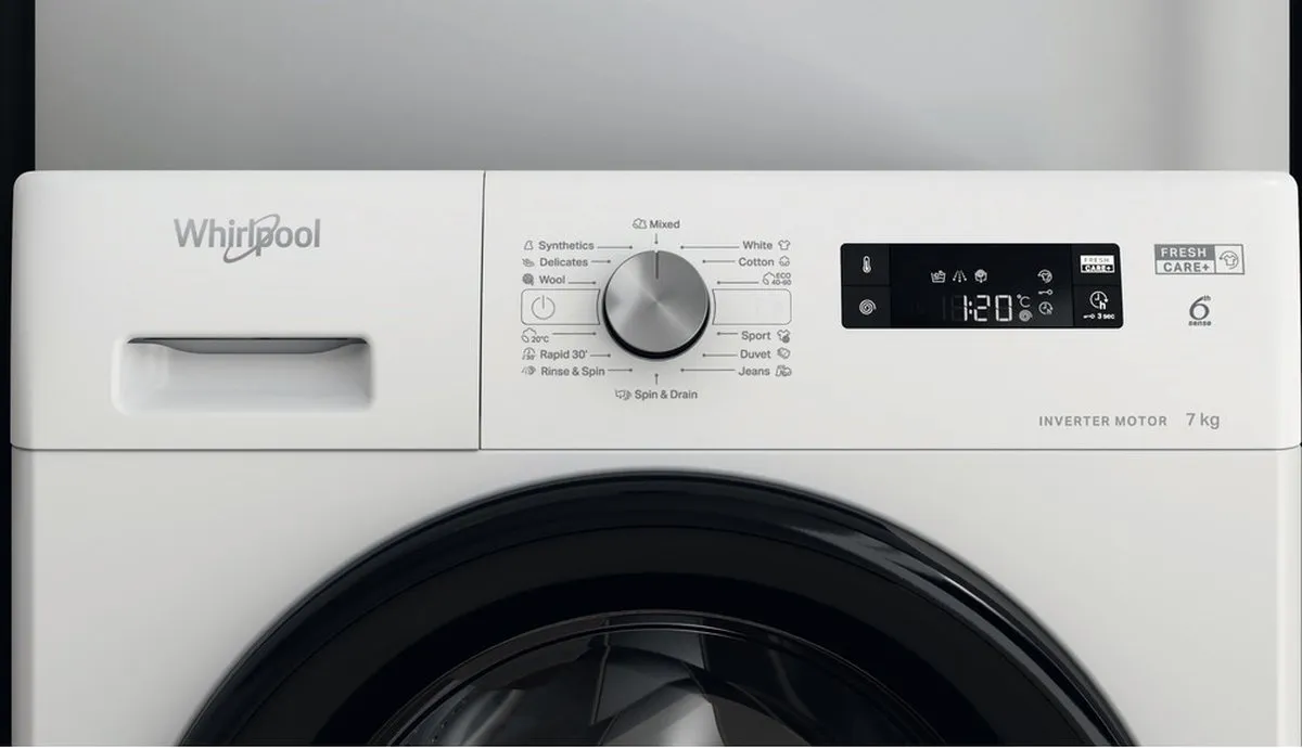 Whirlpool FFS7259BEE Wasmachine 7kg 1200 RPM - Wit
