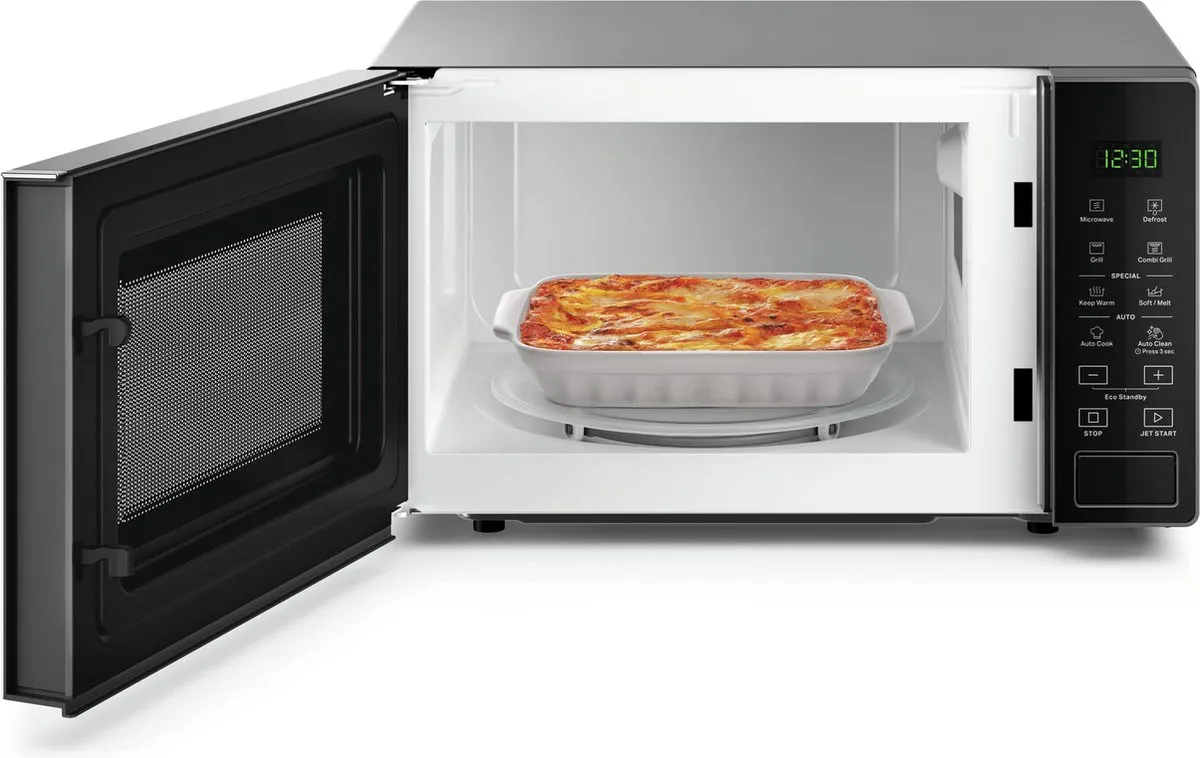Whirlpool MWP 203 SB Vrijstaande Grill-Magnetron 700W - 20L - Zwart