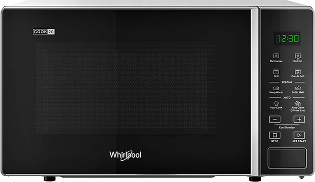 Whirlpool MWP 203 SB Vrijstaande Grill-Magnetron 700W - 20L - Zwart - afbeelding 6 van 6