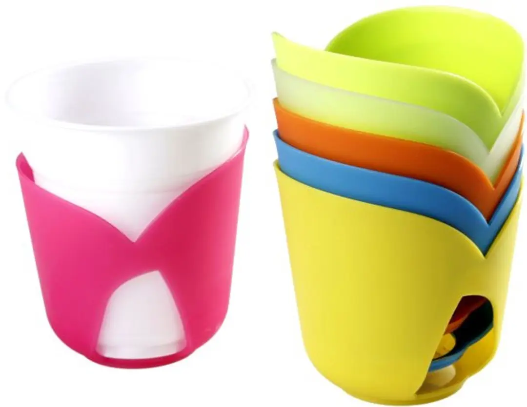 Brunner Glazen Basisset: 6x Bekerhouders 200ml