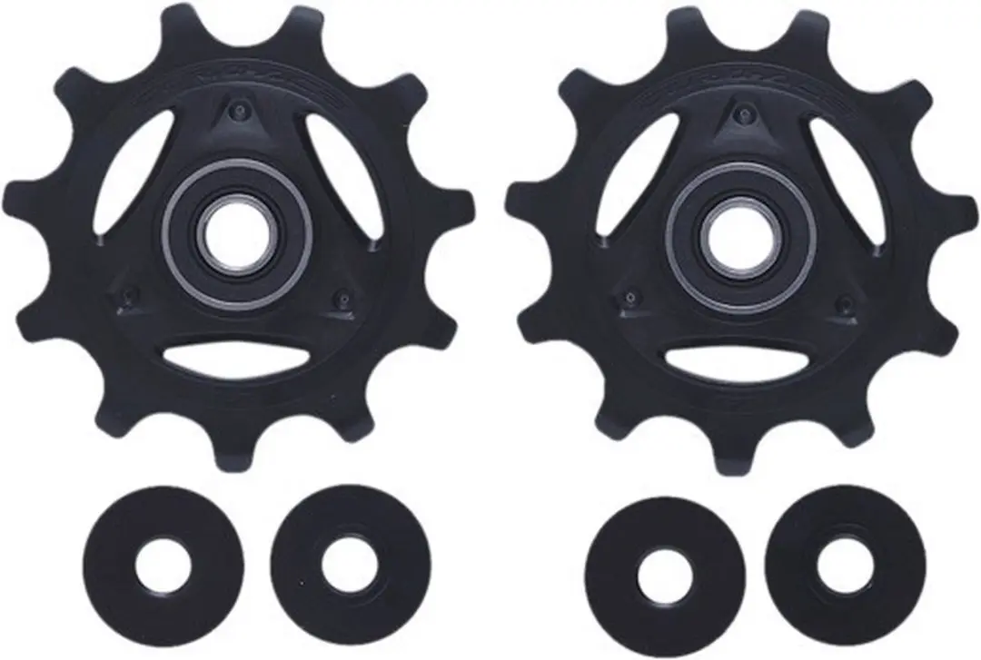 Shimano Dura-Ace R9250 Derailleurwieltjes Set - Zwart - afbeelding 4 van 5