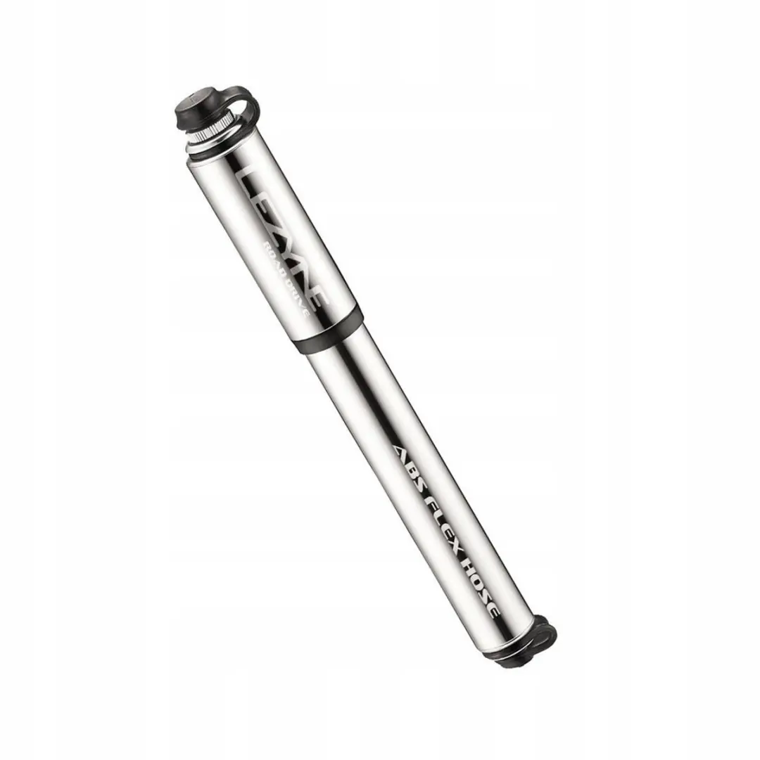 Lezyne Road Drive Fietspomp Hand M 21,6cm Zilver