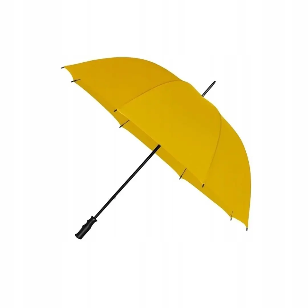 Impliva XL Hollandse Paraplu 126cm Doorsnee, Glasvezel Frame, Geel