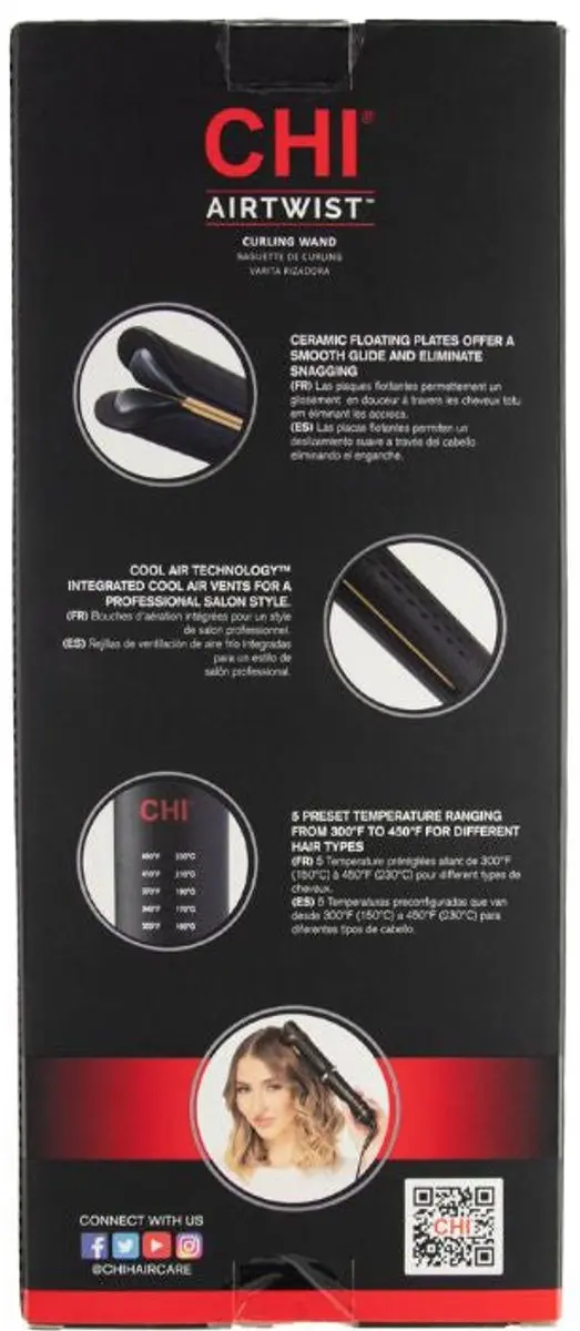 CHI AirTwist Pro CHICA8573EU Krultang - Zwart - afbeelding 3 van 6