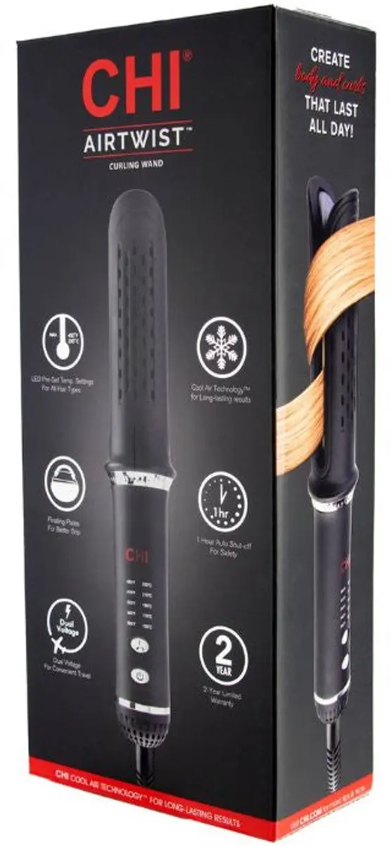 CHI AirTwist Pro CHICA8573EU Krultang - Zwart - afbeelding 5 van 6