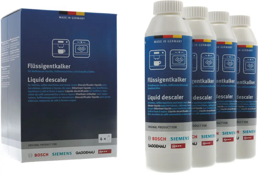 Bosch Vloeibare Ontkalker 00312013 - 4x 250ml - afbeelding 3 van 6