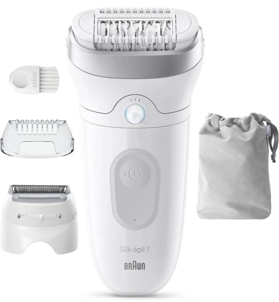 Braun Silk-épil 7 7-030 Epilator - Wet & Dry - Zilver - afbeelding 2 van 6