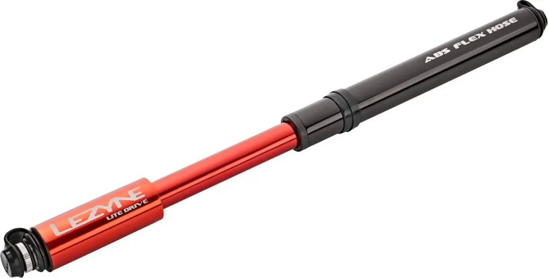 Lezyne Lite Drive Mini Handpomp 160psi - Rood - afbeelding 3 van 6