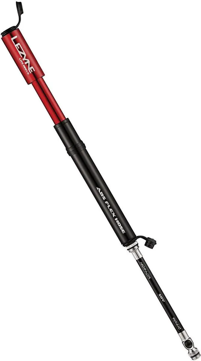 Lezyne Lite Drive Mini Handpomp 160psi - Rood - afbeelding 5 van 6