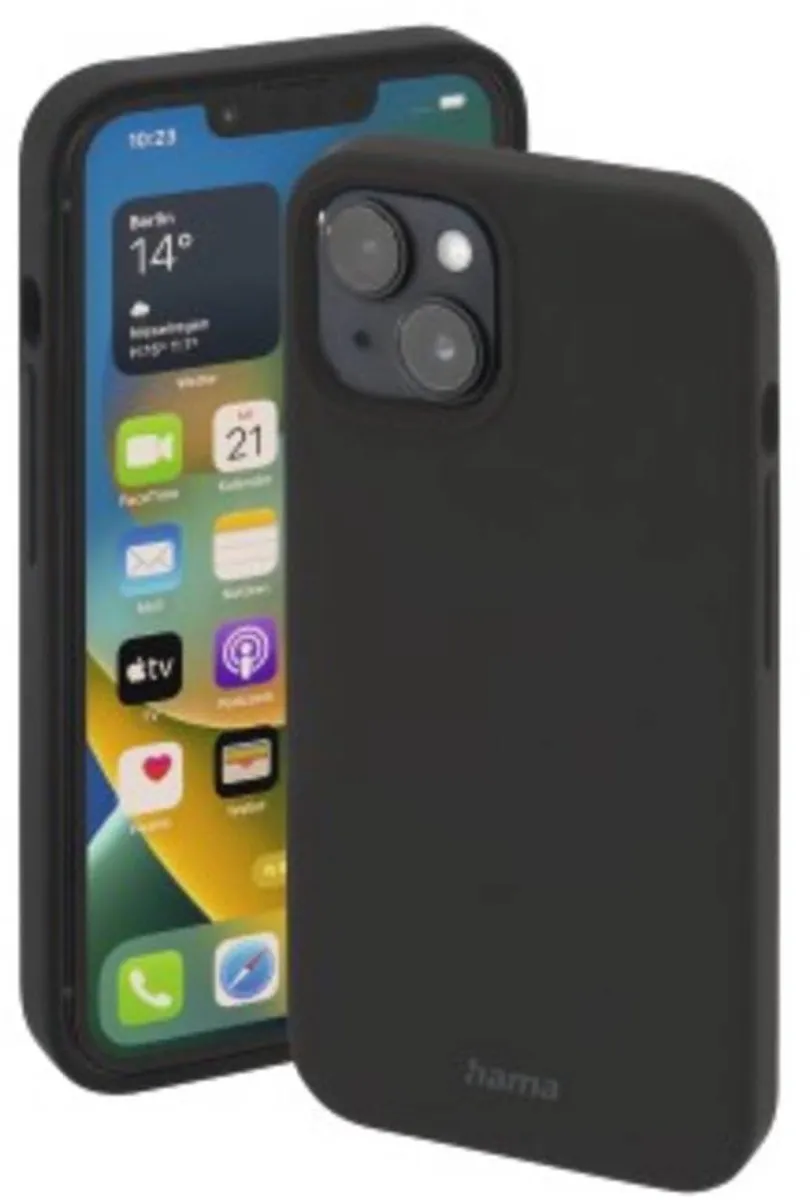 Hama MagCase Finest Feel Pro iPhone 14 Plus Hoesje - Zwart
