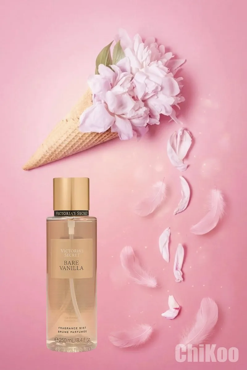 Victoria's Secret Bare Vanilla | Geparfumeerde Body Mist | Dames Fragrance Parfum 250 ML | Inclusief Cadeautasje & Cadeautje