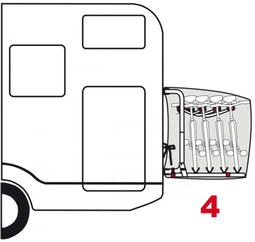 Fiamma Fietshoes Premium S 2/4