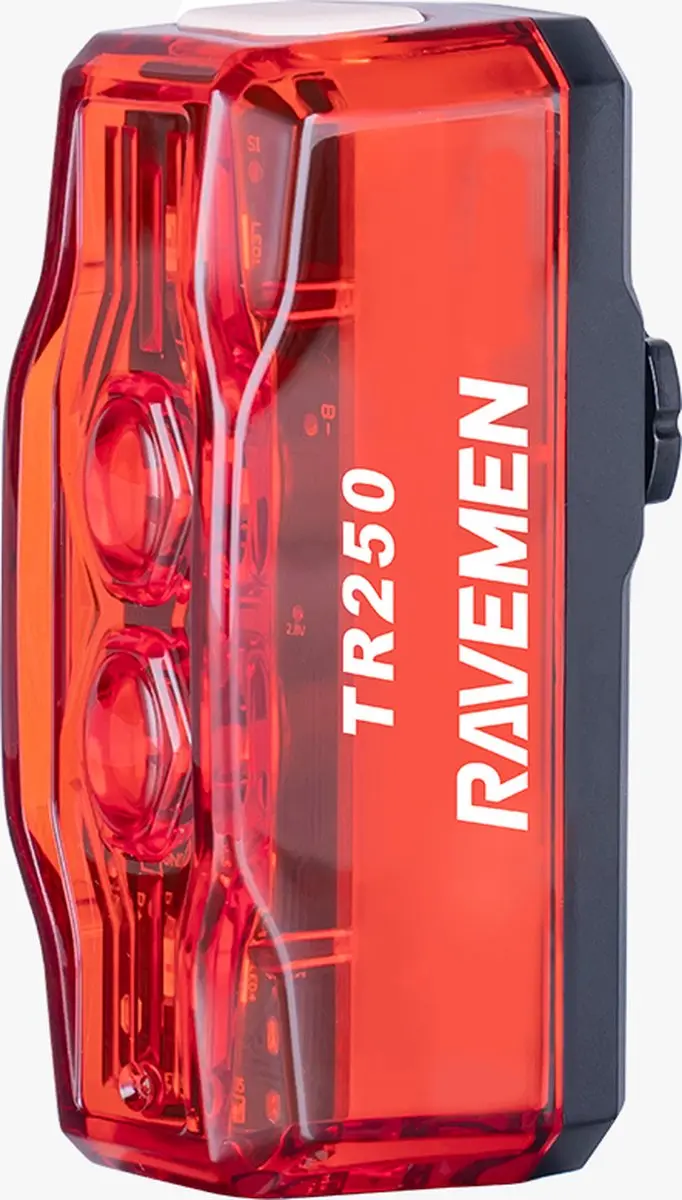 Ravemen TR250 fiets achterlicht